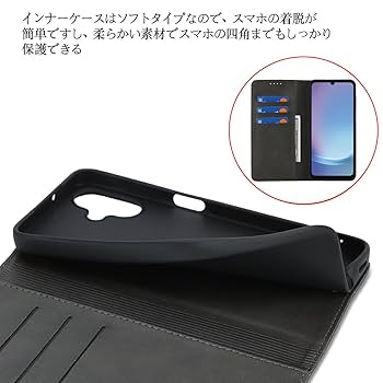 Samsung Galaxy A25 5G 本体　手帳型ケース付 Amazon.co.jp: Galaxy A25 5G ケース 手帳型 日版 au SCG33